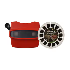 לוגו צבע מותאם אישית הדפסה אמן ילדים צעצוע 3D סטריאו עינית צפייה במיקרו תצוגת מיקרו עם שקופיות פנס פנס - Product Image 4