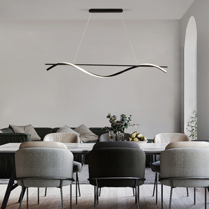 Lámpara colgante de iluminación moderna, lámpara colgante de araña nórdica de forma especial Led moderna, se aplica a la isla de cocina del comedor - Product Image 3