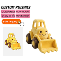 Fabricant de jouets en peluche super doux personnalisés pour enfants, costumes de mascotte, personnages de dessins animés, jouets en peluche brodés et imprimés, voitures en peluche