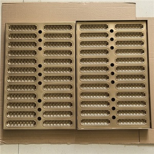 Moules à gaufres industriels populaires en acier inoxydable antiadhésif pour la cuisson de longs bâtonnets de gaufres - Product Image 1