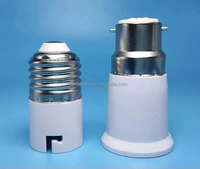 Adaptateur de douille E27 vers B22 pour ampoules à économie d'énergie, support de lampe à vis E27 vers B22