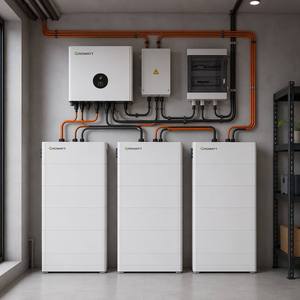 ระบบแบตเตอรี่พลังงานแสงอาทิตย์ไฮบริด <span class=keywords><strong>Growatt</strong></span> ARK 10.2kWh แบบเรียงซ้อนได้ โมดูล LiFePO4 51.2V 200Ah พร้อมอายุการใช้งานมากกว่า <span class=keywords><strong>6000</strong></span> รอบการใช้งาน รับประกัน 10 ปี - Product Image 1