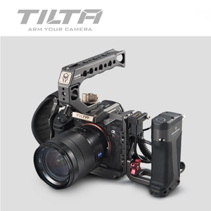 <span class=keywords><strong>Tilta</strong></span> TA-T17-B-G Tiltaing Camera <span class=keywords><strong>Rig</strong></span> Camera Cage Tiltaing so Ny A7/a9 Series Kit B minimise l'usure et prend en charge les accessoires - Product Image 4
