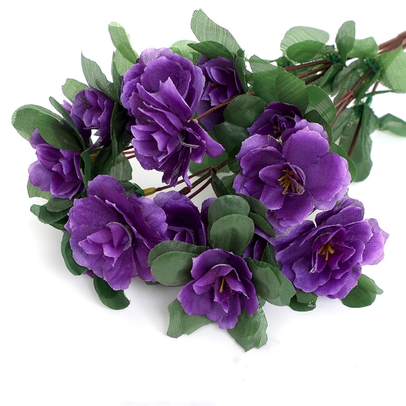 สีฟ้า สีม่วง 7 ส้อม