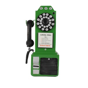 Telefono <span class=keywords><strong>Vintage</strong></span> in Ferro Battuto Artigianale Stile Shabby Chic, Modello Orizzontale Usato <span class=keywords><strong>per</strong></span> Fotografia e Decorazione <span class=keywords><strong>Casa</strong></span> - Product Image 5