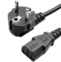 Câble d'alimentation CA 3 broches AS/NZS 3112 australien, câble d'alimentation IEC C13 pour moniteur d'ordinateur, onduleur