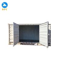 Conteneur 20 pieds 20GP à porte latérale entièrement ouvrante personnalisable, certifié ISO, pour la logistique de fret et l'expédition