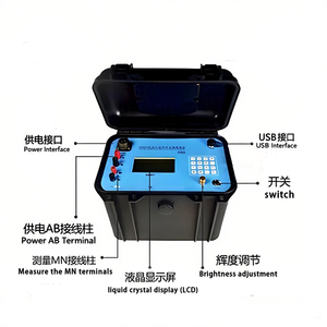 1B özdirenç yöntemi yeraltı suyu dedektörü 6B çok fonksiyonlu jeofizik arama aleti test cihazları 1 yıl - Product Image 2