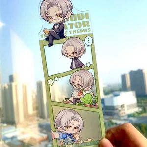 Cute Anime Acrylic <strong>Bookmarks</strong> Custom Logo Promotional <strong>Bookmarks</strong> for Book Glitter Sublimation Plastic Clear Acrylic <strong>Bookmark</strong> Blank - Product Image 5