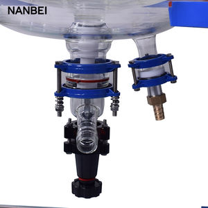 Sistema de reactor de vidrio con doble camisa de 50L CON MEZCLADOR agitador con camisa de laboratorio - Product Image 5