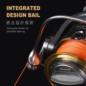 HuntHouse Japon Made Pêche Spinning Reel <span class=keywords><strong>Saltist</strong></span> LSW3000-LSW10000 4.9:1 5.1:1 10BB Alliage 20kg Jigging Spinning Trolling Reel - Product Image 5