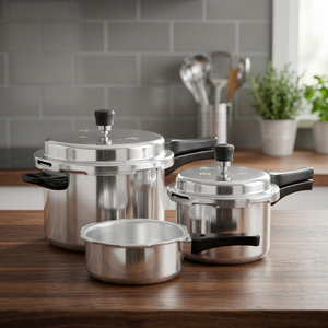 Casserole à pression en aluminium - Product Image 3