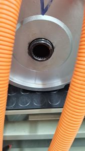 10kw 96v avaliado pico 20KW AC motor de indução com spline interno para conectar com o diferencial do eixo traseiro pronto para ir - Product Image 5