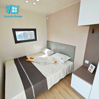 Casa Cápsula Prefabricada de Lujo de 20FT/40FT, Cabaña Tipo Apple Completamente Amueblada, Espacio Pequeño Tipo Cápsula para Glamping, Vacaciones y Residencia en Resorts