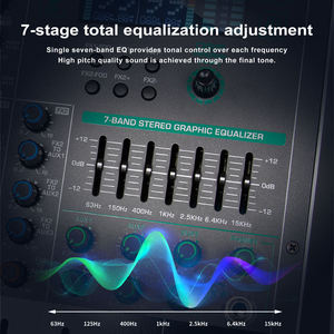 Cooyinka Consola de <span class=keywords><strong>Audio</strong></span> DSP de 99 efectos Controlador de Dj/Mezclador de consola de <span class=keywords><strong>audio</strong></span> Interfaz USB de 18 canales Consola de <span class=keywords><strong>audio</strong></span> Mezcla de DJ - Product Image 5