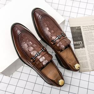 Zapatos ligeros para adultos Zapatos casuales de negocios negros Ropa formal para hombres y zapatos <span class=keywords><strong>Oxford</strong></span> Venta al por mayor Venta caliente - Product Image 2