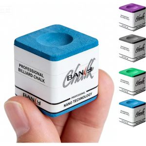 Craie de billard Banly bleue professionnelle, technologie nano, craie pour queue de billard - Product Image 1