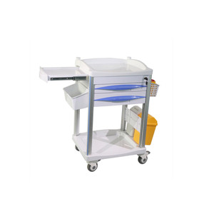 BT-CY20 bon marché hôpital ABS chariot clinique en <span class=keywords><strong>plastique</strong></span> chariot de soins infirmiers médicaux chariots à médicaments avec <span class=keywords><strong>tiroir</strong></span> seau prix - Product Image 1