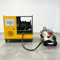 Robot de dragage flexible télécommandé pour l'excavation des sédiments dans les canaux de ruisseaux