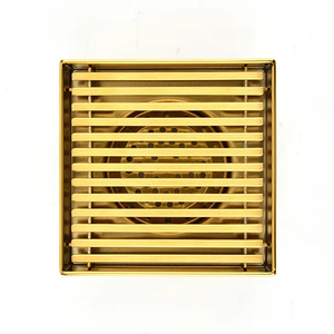 Sanipro Watermark tùy chỉnh thiết kế phòng tắm nhà vệ sinh vuông phong cách tắm Sàn thép không gỉ nước thải cống - Product Image 5