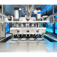 LG-QGF300 la nouvelle machine de scellage de plateau en aluminium de scellage de plateau de restauration rapide de scellage de plateau automatique à vendre