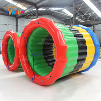 Winsun Rouleau Gonflable Géant pour Activités de Groupe - Matériau PVC Ignifuge et Imperméable, Installation Facile, Taille Personnalisable, Certifié CE