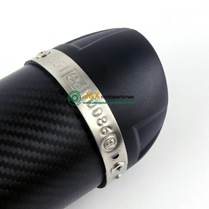 FZ-07 MT-07 выхлопных газов из углеродного волокна, выхлопная труба для мотоцикла, FZ07, MT07, <span class=keywords><strong>XSR</strong></span> 700, 2014-2017, выхлопная Передняя труба, глушитель, полная система - Product Image 6