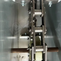 Convoyeur à chaîne à gratteur pour usine minière, vitesse réglable, bande en acier inoxydable durable, longueur 100m, résistant à la chaleur et au feu