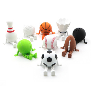 Figurine de football Desk Buddy, imprimée en 3D, ornement léger pour la décoration de bureau - Product Image 4