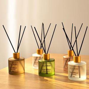 Difusor de Aroma July Wind con Cilindro de Vidrio y Varillas de Fragancia de 100 ml, Decoración para el Hogar - Product Image 1