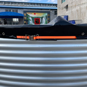 Fournisseurs d'aquaculture de grands réservoirs de poissons Biofloc Bâche en PVC Réservoir de pisciculture rond Étang <span class=keywords><strong>à</strong></span> crevettes Boîte de <span class=keywords><strong>ferme</strong></span> - Product Image 6