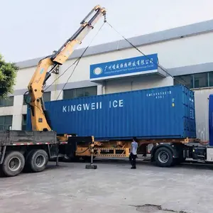 15 ton Container Block Ice Machine With Mobile Plant