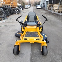 Tondeuse autoportée zéro-turn robuste LAWNIO conforme EPA avec lames antirouille pour terrains publics