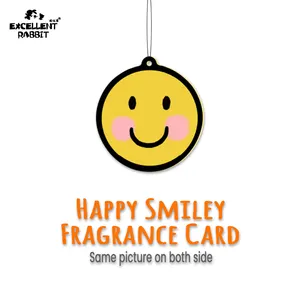 للبيع بالجملة عطر السيارة المعلق Smiley Deluxe Complex Complex prematherapy Premium