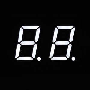0.5 इंच 2 अंकों के 7 सेगमेंट के नेतृत्व में व्हाइट लाइट हाई ब्राइटनेस डिजिटल घड़ियों के घरेलू उपकरण इलेक्ट्रॉनिक स्केल स्मार्ट - Product Image 2