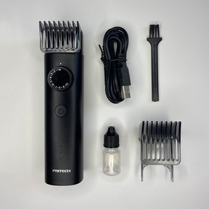 PRITECH 조절 빗 남자 헤어 트리머 IPX6 USB 빠른 충전 전기 머리 트리머 - Product Image 6