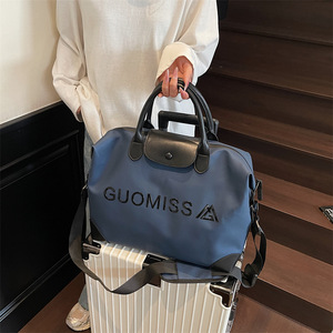 Wholesale <b>Light</b> Weight Large Capacity Portable Travel Duffel Bag Oxford Waterproof Sports Gym Bag Travel Bottle Set Bag - Product Image 6