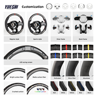 Volant en cuir perforé antidérapant sur mesure avec garantie pour Mercedes W204 W212 W221 X253 W166 X166 W463 (vente en gros)
