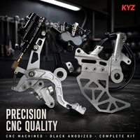 Kit d'assemblage de levier de frein arrière gauche en aluminium CNC 7075 Sur-Ron Ultra Bee pour moto tout-terrain, nouvelle amélioration des performances