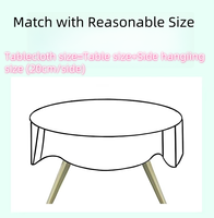 Nappe de mariage jetable 1.0*1.6m nappe en pierre pour restaurants et pique-niques couverture de table rectangulaire