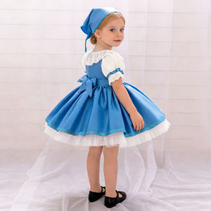 Abito Cosplay <span class=keywords><strong>Masha</strong></span> <span class=keywords><strong>e</strong></span> <span class=keywords><strong>Orso</strong></span> con Maniche a Sbuffo <span class=keywords><strong>e</strong></span> Gonna Tutu per Spettacoli Festivi, Produzione OEM/ODM all'Ingrosso - Product Image 3