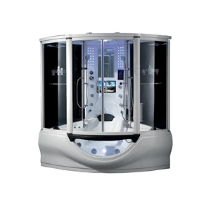 <span class=keywords><strong>Baignoire</strong></span> à remous en acrylique, combinaison <span class=keywords><strong>douche</strong></span> vapeur, cabine de sauna vapeur humide avec TV, MP3, MP4, DVD - Product Image 1