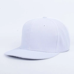 Wholesale Custom 6 Panel Blank Snapback Cap 3D Embroidery Custom Logo Baseball Cap <b>Flat</b> Brim Polyester Snapback Sport <b>Hats</b> - Product Image 2