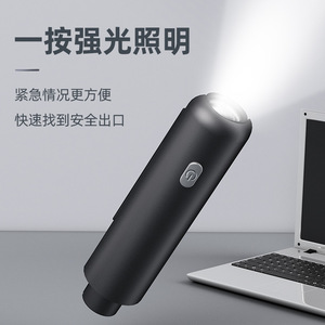 Señal de estacionamiento multifuncional 4 en 1 con rompeventanas, linterna, batería externa y cuchillo para uso de emergencia en el coche. - Product Image 2