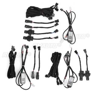 4x LED <b>Car</b> <b>Interior</b> Atmosphere Floor Music Lights RGB bluetooth APP Decorative Strips Ambient Light for Toyota Camry 2019-2021 - Product Image 3