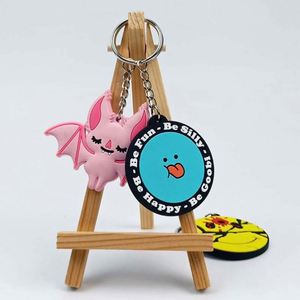 Custom 2D/3D Soft Pvc Keychain Make <b>Rubber</b> Sport <b>Key</b> <b>Chain</b> Your Logo Keyring with <b>Chain</b> - Product Image 5