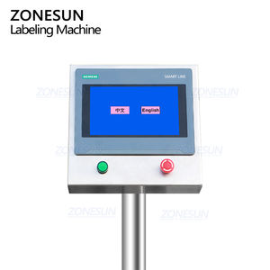 ZONESUN ZS-SL25 Étiqueteuse automatique haute vitesse pour bouteilles de forme irrégulière, rondes ou carrées, avec moule interchangeable - Product Image 2