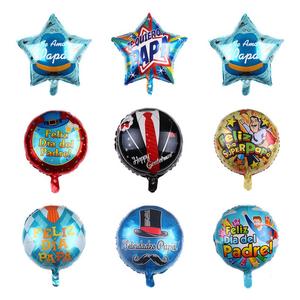 18 pulgadas Español Feliz Día del Padre Globos de helio Feliz Dia Super Papa Globos de aluminio Padre Madre Fiesta Decoración Baloes - Product Image 2