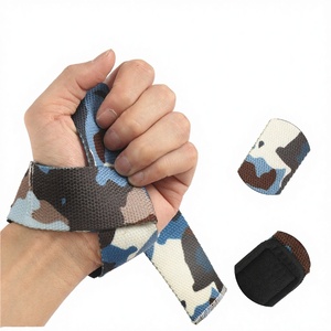 Nouveaux sangles de poignet antidérapantes robustes pour la musculation et le fitness avec protection professionnelle, sangles de levage personnalisées - Product Image 3