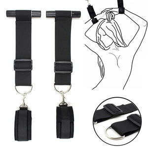 Gratis Aangepaste Doos-Bdsm Harnas Verstelbaar Volwassen Speelgoed Meerdere Manieren Flirten Handboeien Op Deur Bondage Kleding - Product Image 1